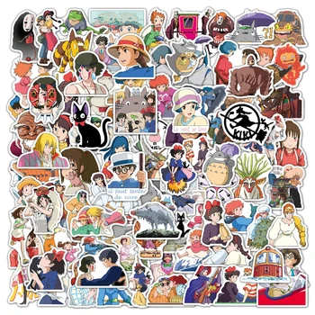 10/30/50/100TK Jaapani Anime Miyazaki Hayao Cartoon Kleebised DIY Rula Kitarr Sülearvuti Mootorratta Klassikaline Mänguasi, Kid Kleebis Kingitus