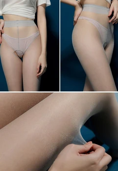 Ultra-õhuke tasuta võtta maha seksikas ühe-line nähtamatu täielikult läbipaistev pärl virvendama läbipaistev seksikas sukkpüksid