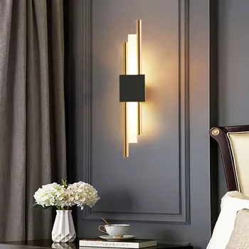 Kaasaegne minimalistlik LED seina lambi pikkus 50cm 90-260V sisevalgustus vannitoa seina lamp taust teenetemärgi hotel projekti
