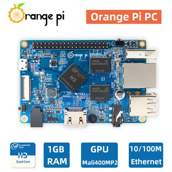 Oranž Pi PC Pardal 1GB RAM, Quad-Core Allwinner H3 CSI Kaamera 40Pin GPIO HDMI-ühilduvate Toetus Android Ubuntu Debian OS Mini PC