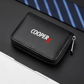 Mini Coopers Töötab R50-R55 R56 R58 R59 Kaasmaalane Krediitkaardi juhiluba visiitkaardi Hoidja naturaalsest Nahast Rahakott