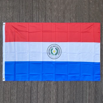 xvggdg 90x150cm Paraguay lipu 3x5 Jalad Super Polü jalgpalli LIPU Sise-Väljas Polüester Lipp