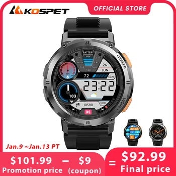 Algne KOSPET TANK T2 Ultra Sõjalise Smart Watch Mehed Smartwatch Naiste Fitness Elektroonilised Kellad AMOLED AI Hääl AOD Bluetooth