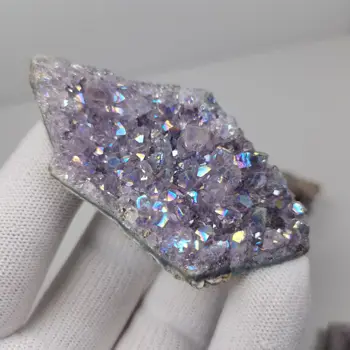 Looduslik Kristall Klastri Kivi Galvaniseeritud Ametüst Crystal Kingitused Ornament Kunst