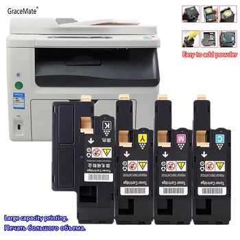 GraceMate 1250 Värvi Täis Kassett Staatuse Laser Printerite toonerikassetid ühildub Dell 1250c 1350cnw 1355cn 1355cnw