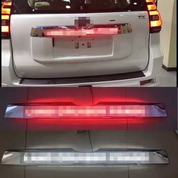 Auto Chrome LED Pagasiruumi Kaas Kaas Pidurdamine Kerge Sõidu Kerge Toyota Prado 150 Land Cruiser Prado FJ150 2018 Tarvikud