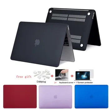 Matt/crystal Laptop Case For Macbook Pro Retina Õhu 11 12 13 15,2019 mac Air 13 Uus pro 13.3 15.4 A1707 A1708 shell kate