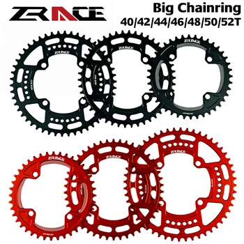 ZRACE Suur Jalgratta Chainring Chainwheel BCD104 Mtb Crankset Plaadi Kitsas Laius Hamba Tsükli Crankset Ühe Plaadi Bike Osa