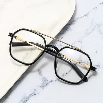 2021 Uus unisex square hulknurk prillid meestele, naistele pc raami prillid plain prillid Lühinägelik Prillide Klaasid -1.0 -2.5 -1.5