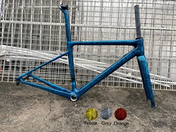 FASTERWAY V3RS Külmutatud Sinine Värv Carbon Road Bike Raam:Frameset+Kahvel+Istme Post+Peakomplekt+Klamber,Kuus Värvi Saab Valitud