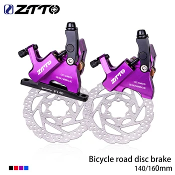 ZTTO Road Bike Hüdrauliline ketaspidur Korter Mount CX Rootori Brake Caliper CNC Plaadi Jalgratta Mehaaniline Traat Tõmba Metallist Padjad 105